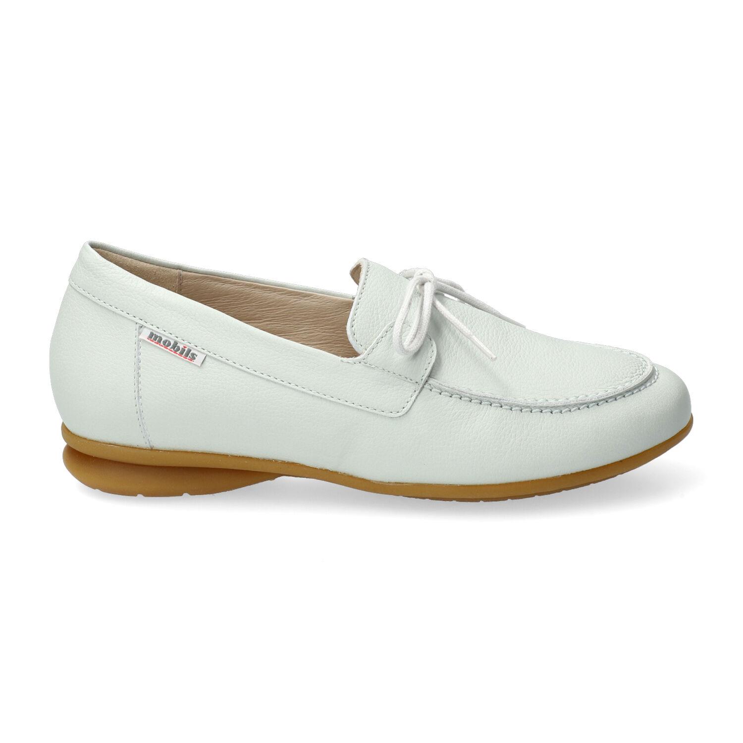 mocassins femme modèle Siam Vert eucalyptus - Mephisto
